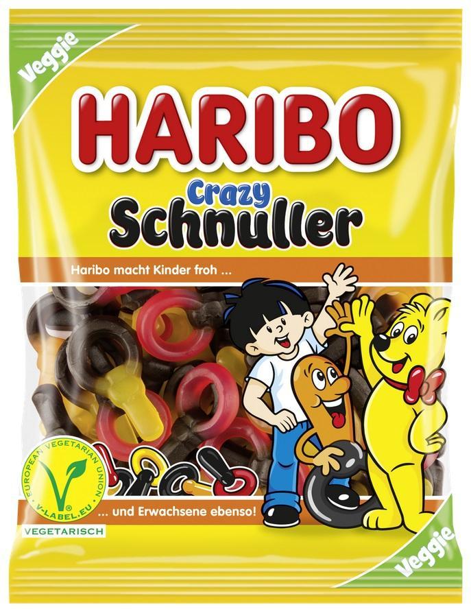Haribo Crazy-Schnuller - 175g Beutel