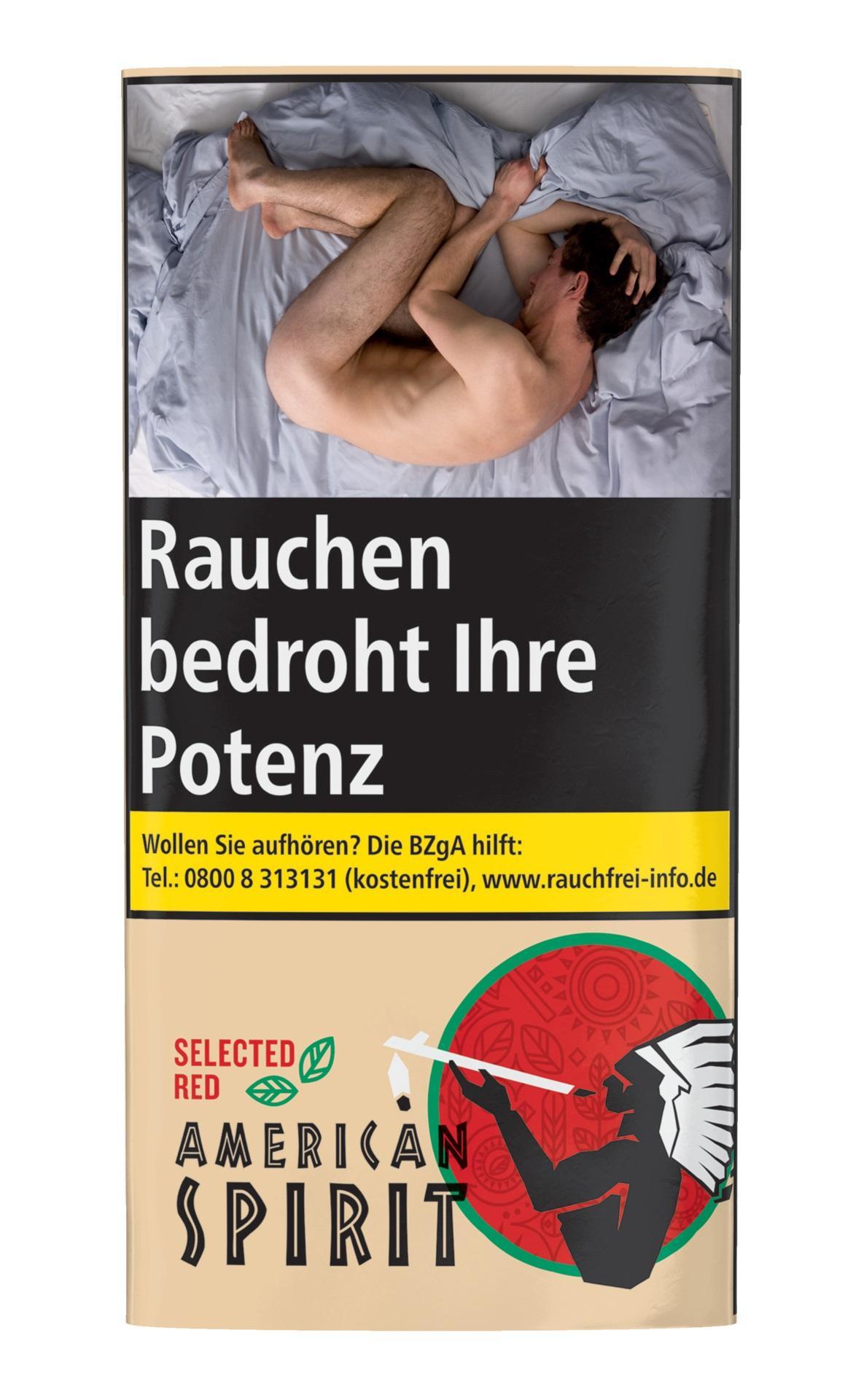 American Spirit Selected Red Tabak 5x 30g Pouch