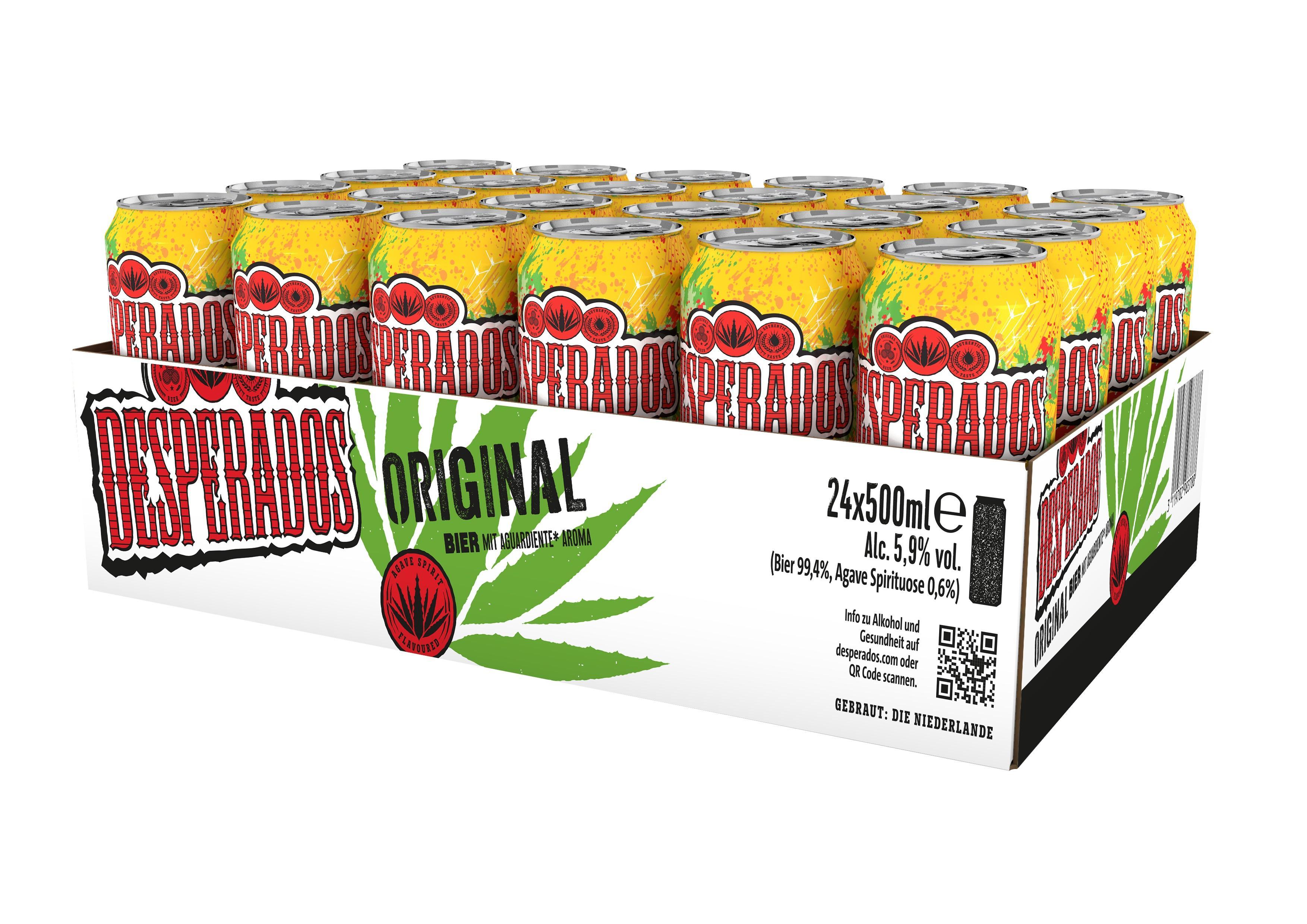 Desperados Original 5,9% - 24×0,5l Dosen