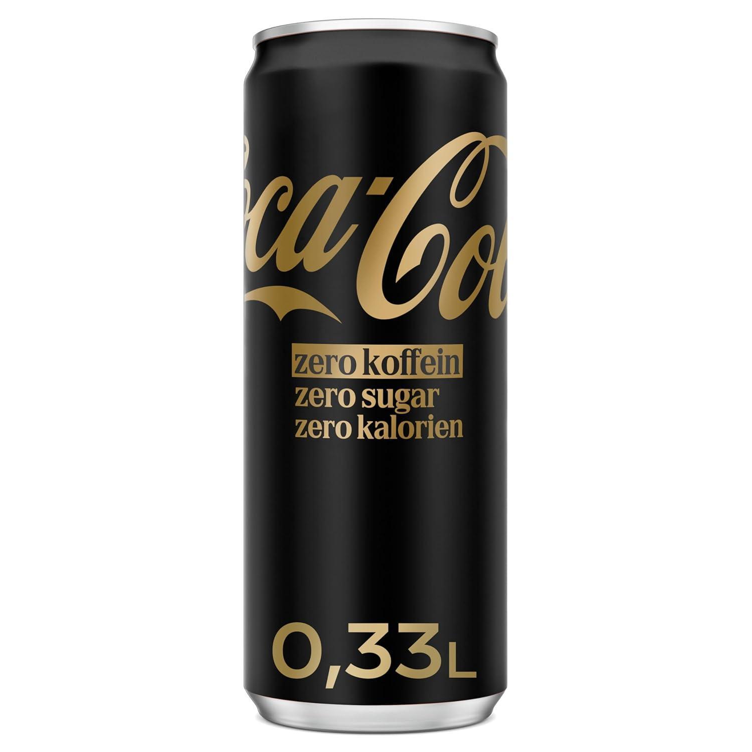 Coca Cola Zero koffeinfrei 24×0,33l Dose