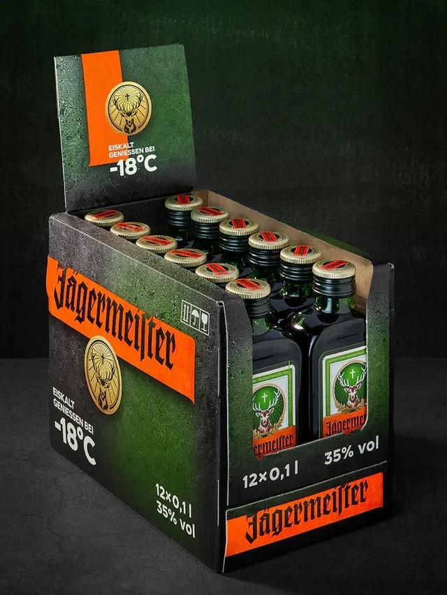 Jägermeister 35% - 12 x 0,1l Flasche