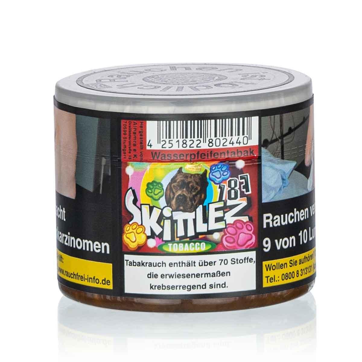 187 Strassenbande Skittlez - 25g Shishatabak