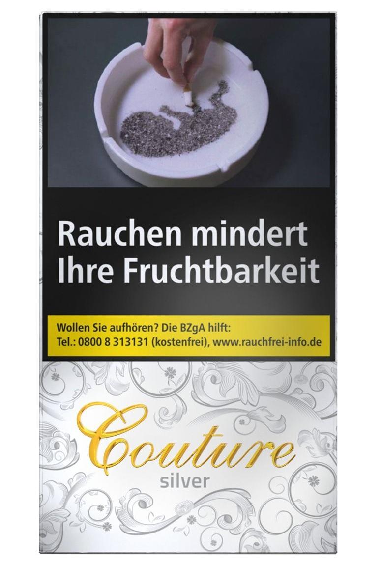 Couture Slim Silver 7,20 EUR - 10 x 20 Zigaretten