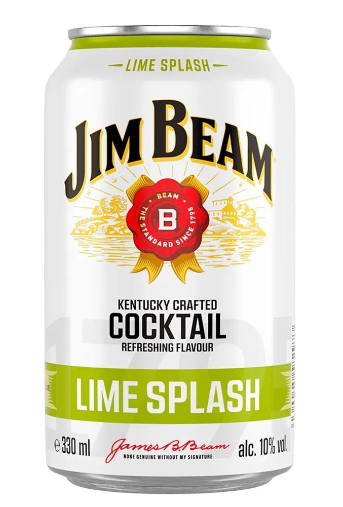 Jim Beam Lime Splash 10% - 12×0,33l Dosen