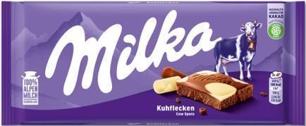 Milka Kuhflecken 100g Tafel