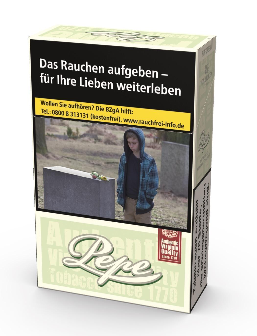 Pepe Fine Green 7,90 EUR - 10 x 20 Zigaretten