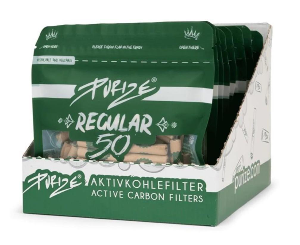 Purize Aktivkohlefilter 9mm Organic - 8×50 Filter