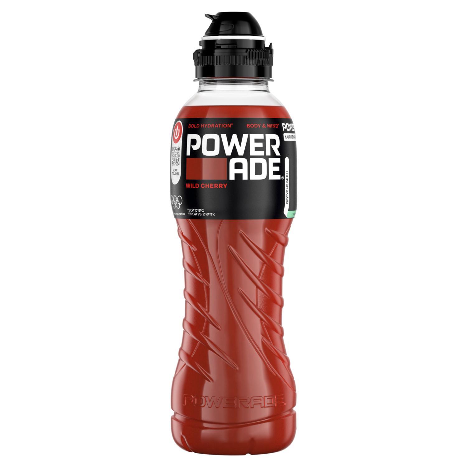 Powerade Wild Cherry - 12 x 0,5l Flasche