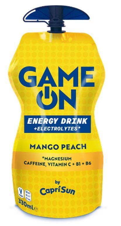 Capri-Sun Game On Energy Mango Peach 15×0,33l Packung