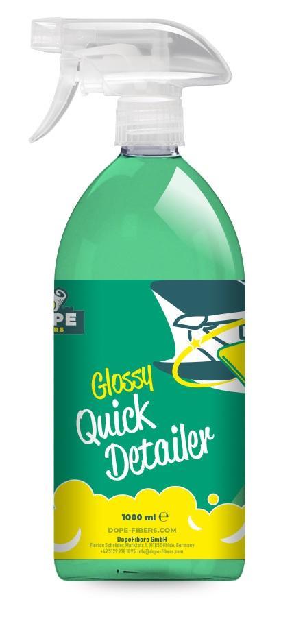 DopeFibers Glossy Quick Detailer - Glanz & Schutz in der 1L Sprühflasche