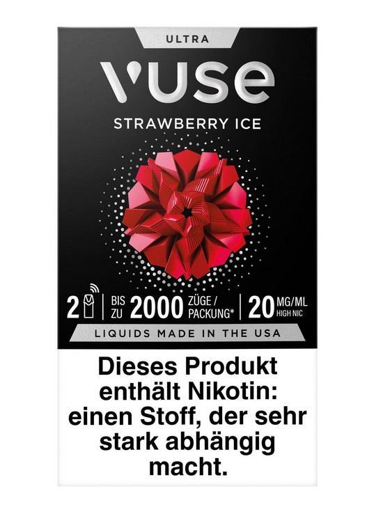 Vuse Ultra Pods Strawberry Ice - 20 mg | 2 Pods à 2 ml