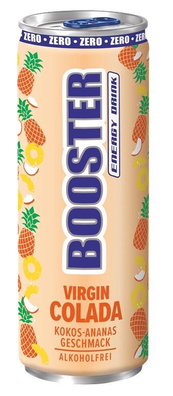 Booster Virgin Colada - 12×0,33l Dosen