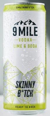 9 Mile Vodka & Skinny Bitch 12×0,33l Dose 10% Vol.