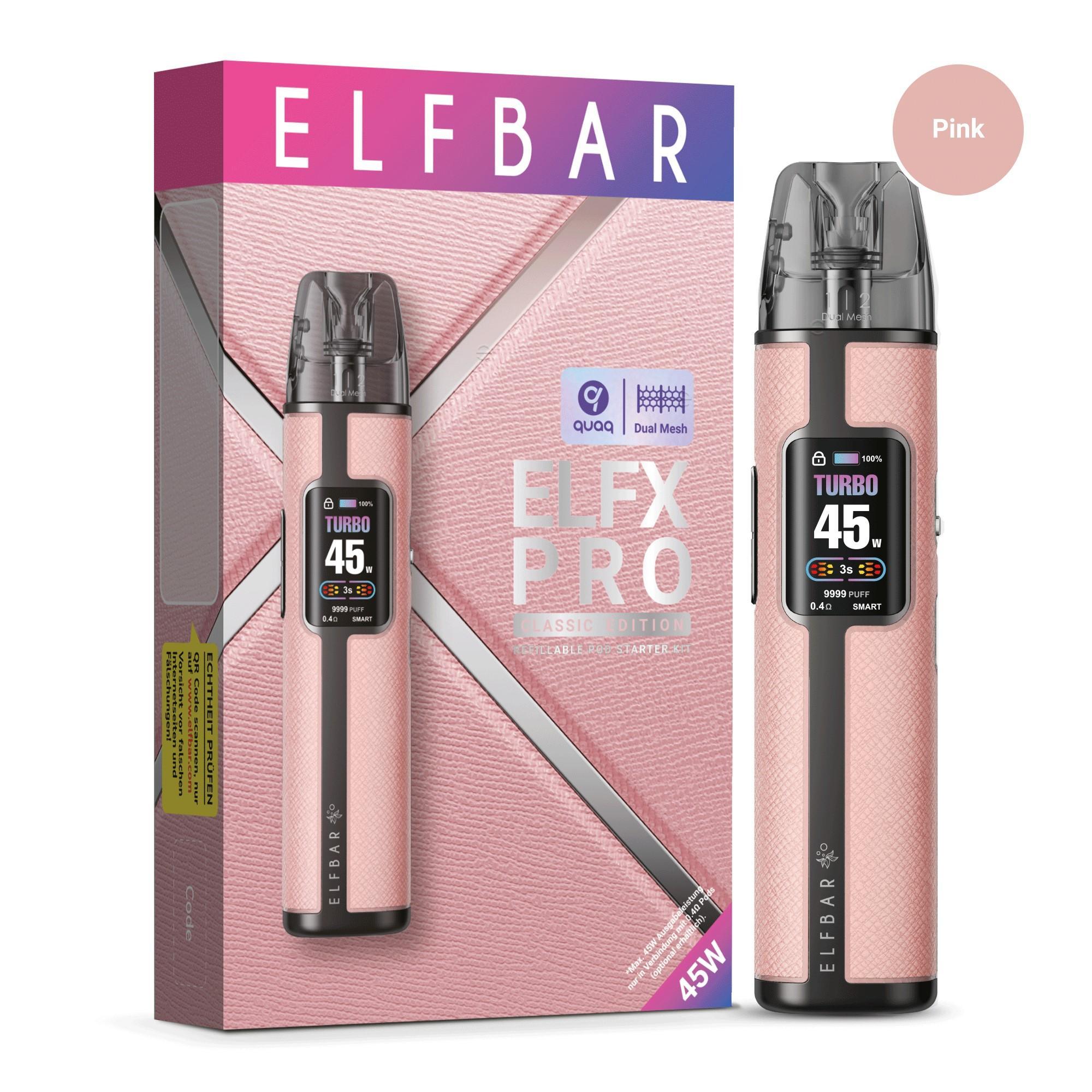 ElfBar ELFX Pro Device Kit Pink
