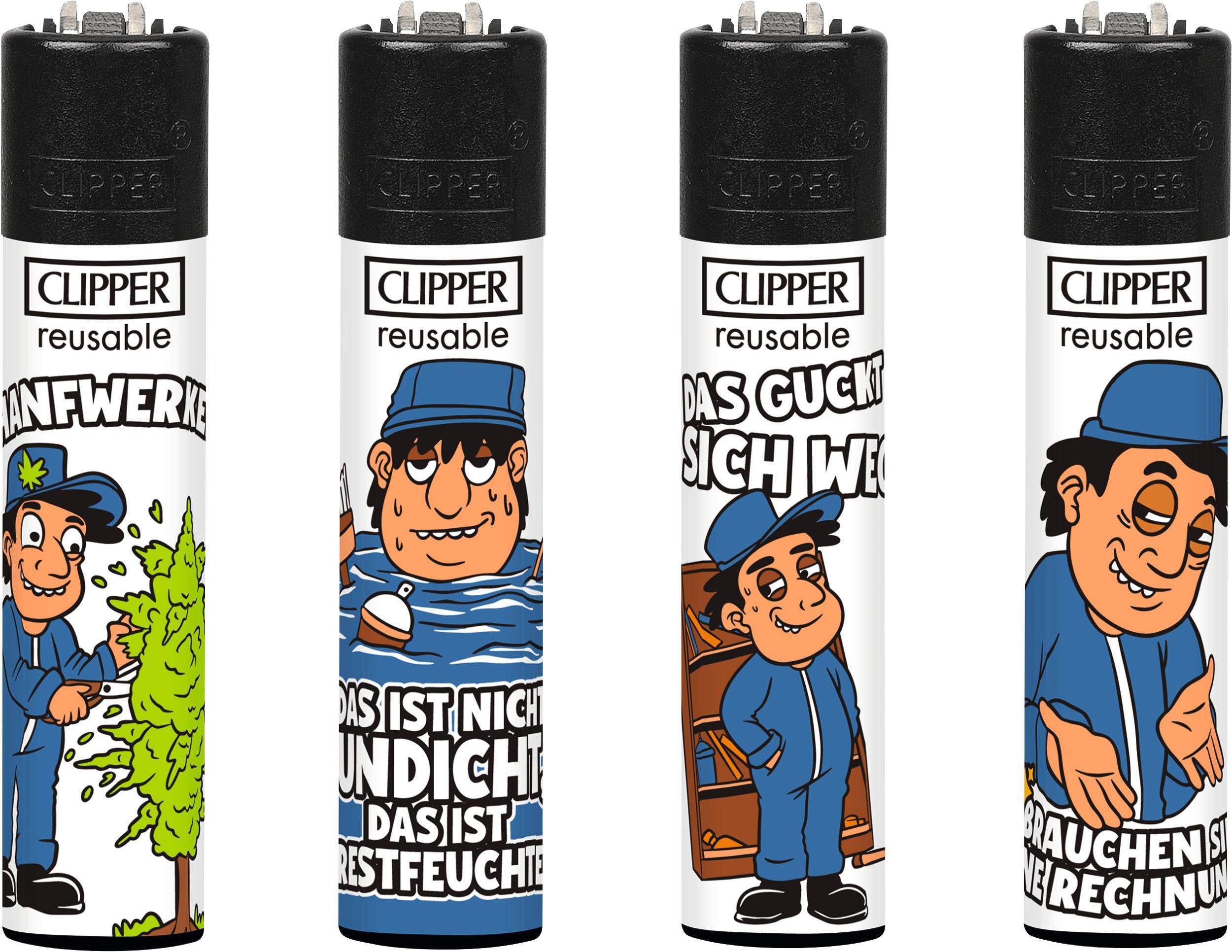 Clipper Handwerker 4 - 1 x 48 Feuerzeuge
