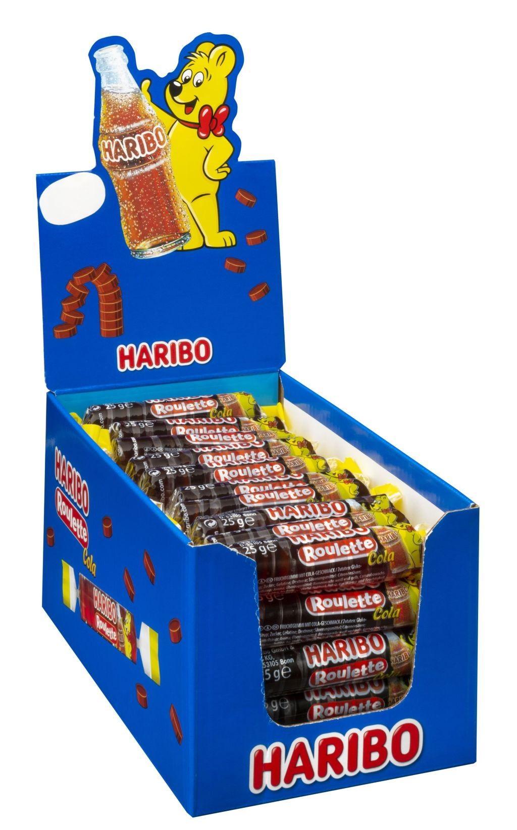 Haribo Roulette Rollen Cola - 50 Rollen
