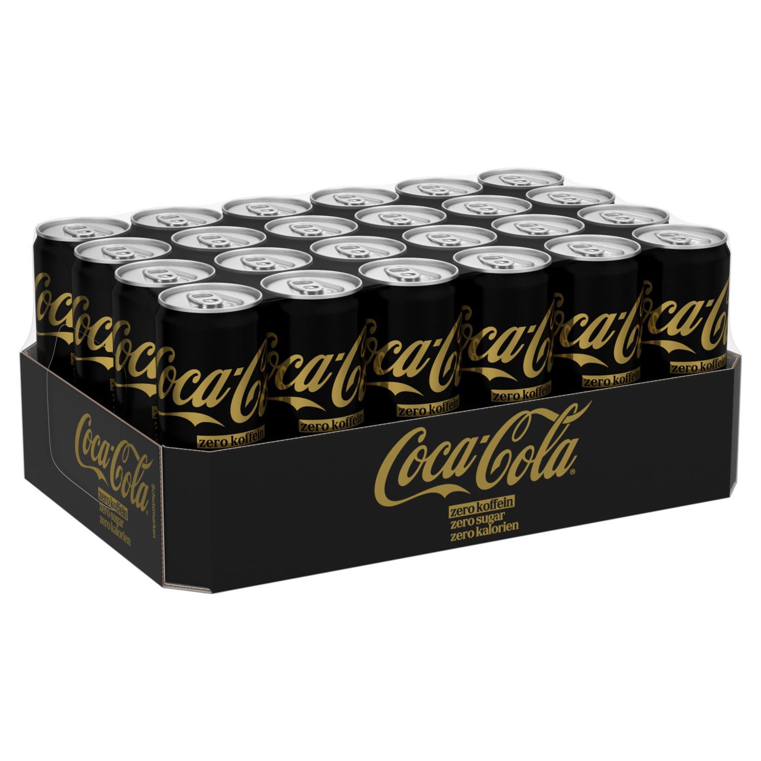 Coca Cola Zero koffeinfrei 24×0,33l Dose