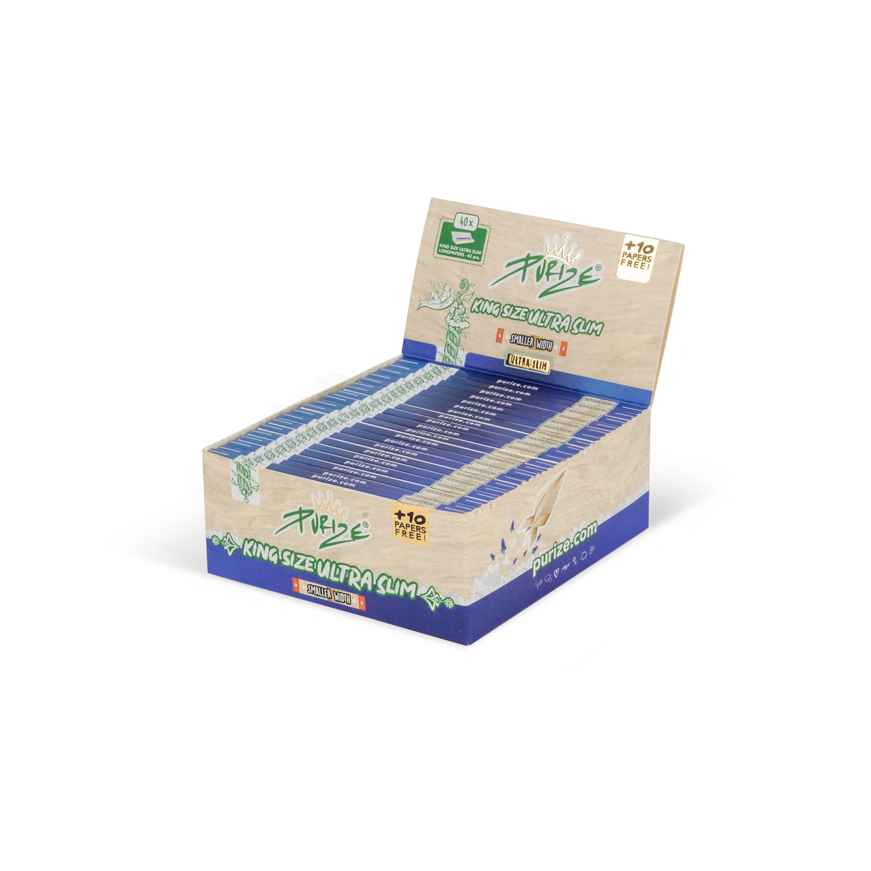 Purize King Size Ultra Slim - 50×42 Blättchen