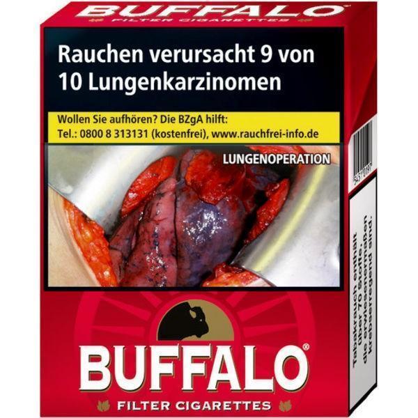 Buffalo Red Big Box - 8 × 23 Zigaretten á 7,20 EUR