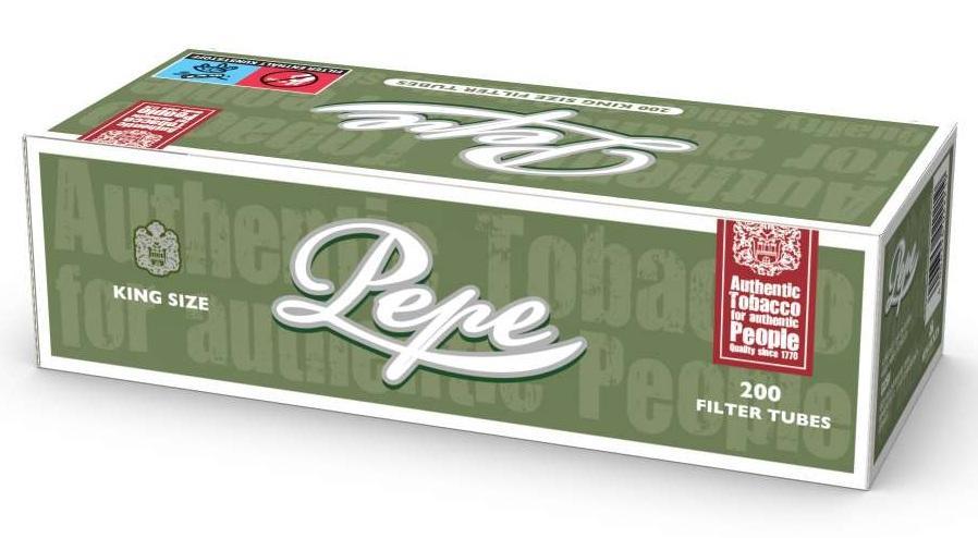 Pepe Green Hülsen 200er - 5 x 200 Filterhülsen