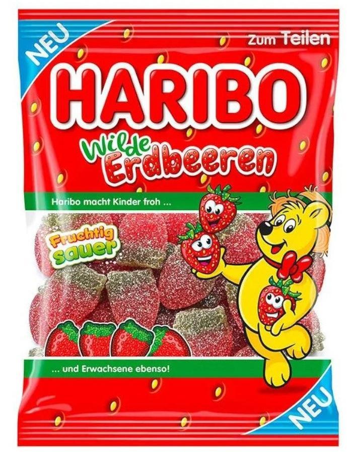 Haribo Wilde Erbeeren - 175g Beutel
