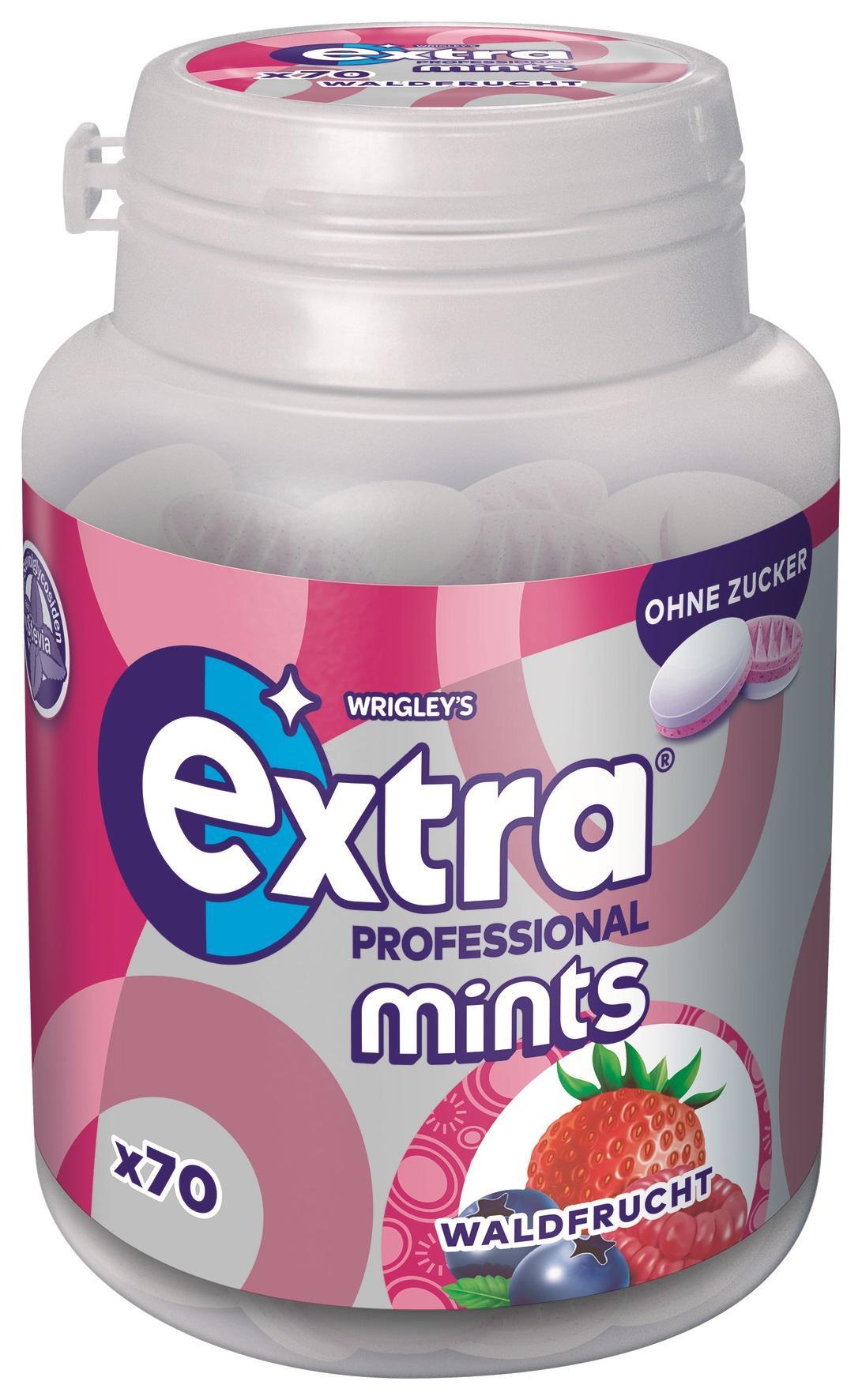 Wrigleys Extra Professional Mints Waldfrucht - 6 x 70 Stück