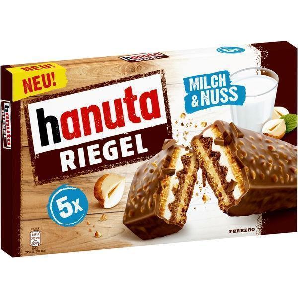Hanuta Riegel 5er Packung (173g)