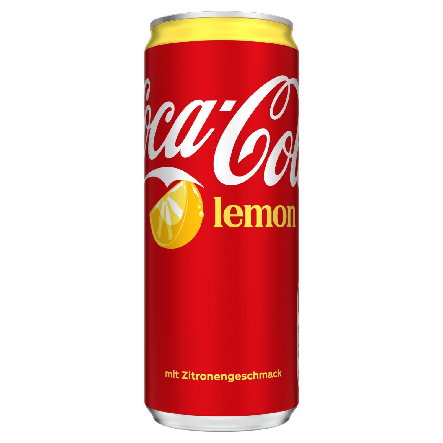 Coca-Cola Lemon - 24x0,33l Dose