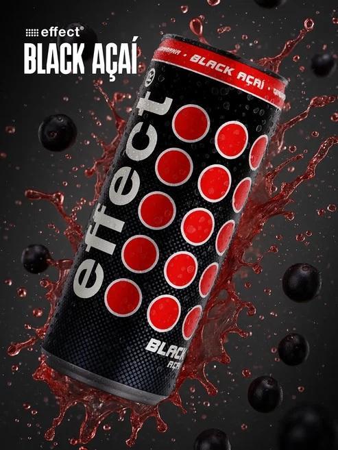 Effect Energy Black Acai - 24 x 0,33l Dose