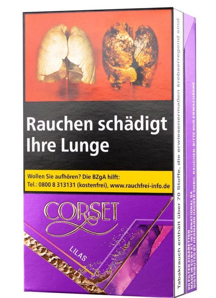 Corset Lilas/Marine Slim 100mm - 10 × 20 Zigaretten á 7,80 EUR