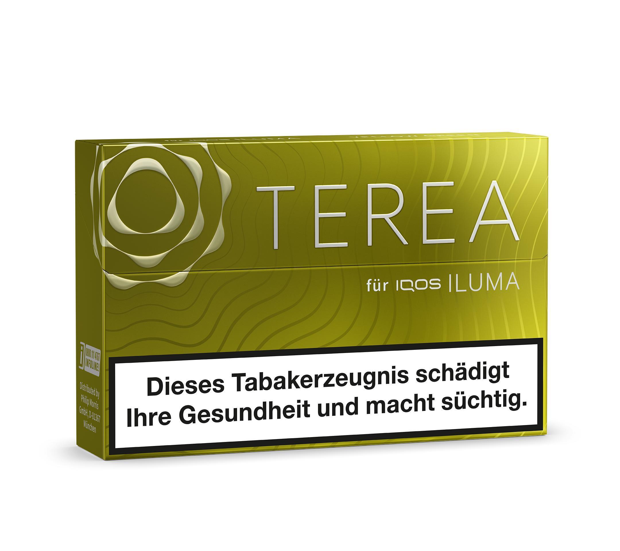 Terea Yellow Green 7,50 EUR - 10 x 20 Sticks