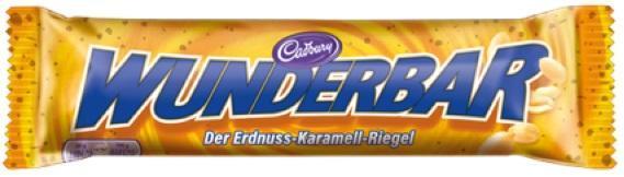 Cadbury Wunderbar Riegel - 24 x 49g Packung