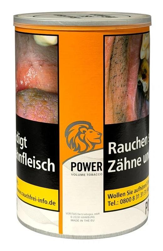 Power Volumen Tabak - 180g Dose á 31,20 EUR (Nachfolger von dem 180g Beutel/Zip Bag)