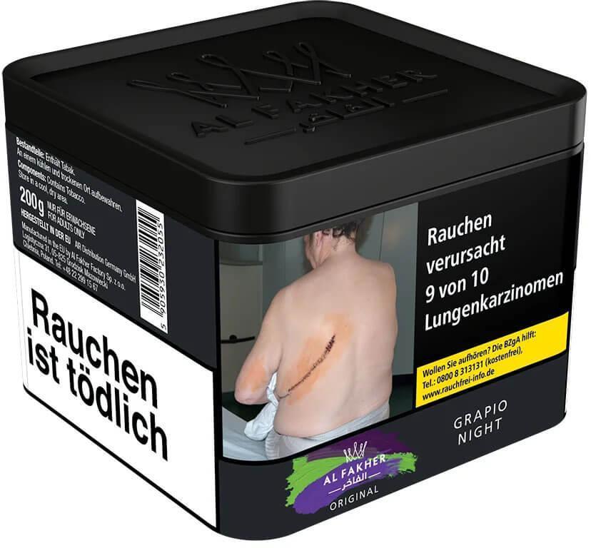 Al Fakher Grapio Night - 200g Shishatabak