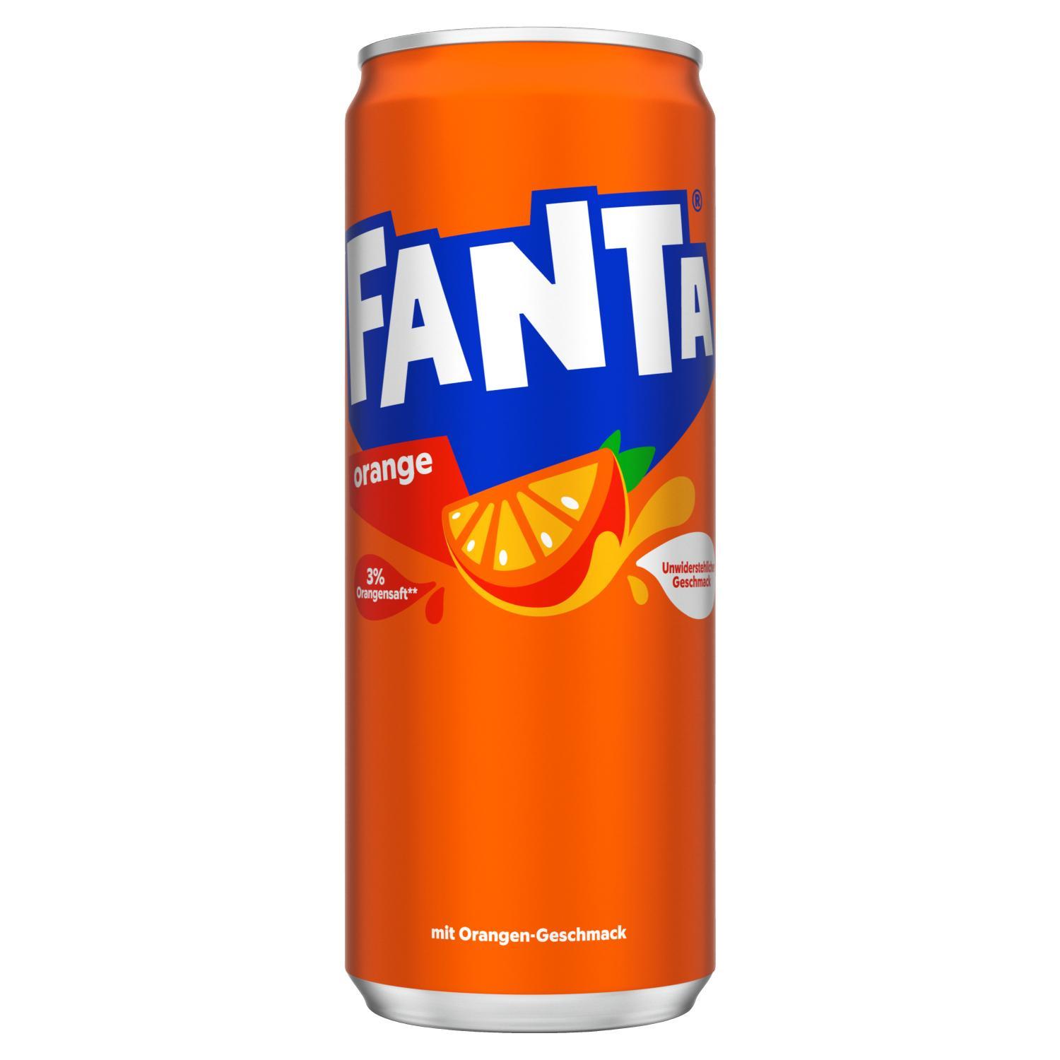 Fanta Orange - 24 x 0,33l Dose