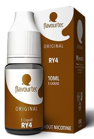 Flavourtec Premium Liquid RY4 Tobacco 0mg - 10ml
