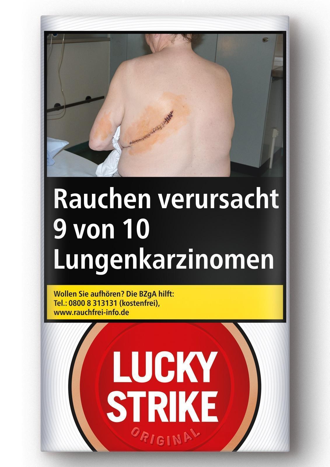 Lucky Strike Original Red - 6x30g Pouch á 8,50 EUR