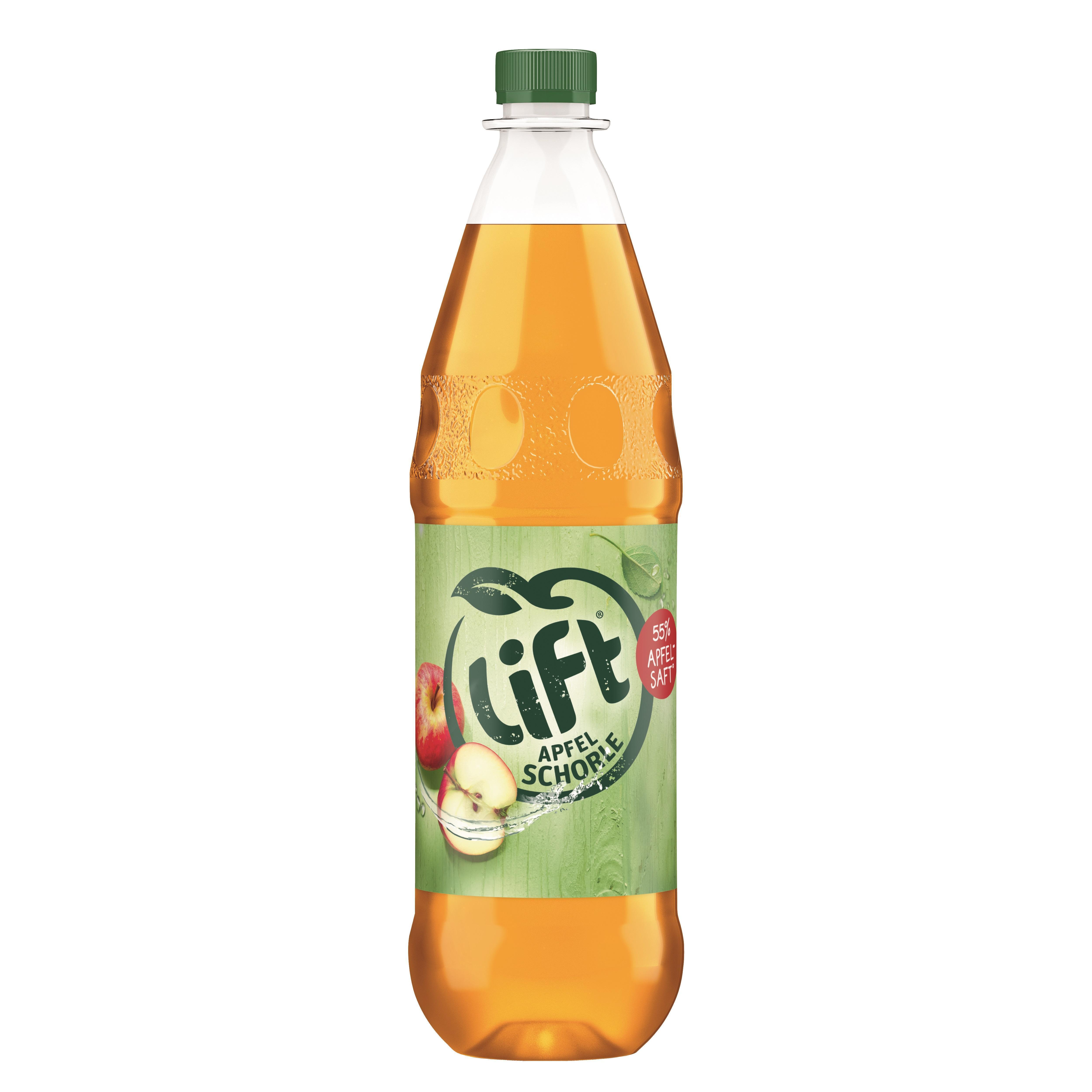 Lift Apfelschorle - 12×1,0 L im Mehrwegkasten