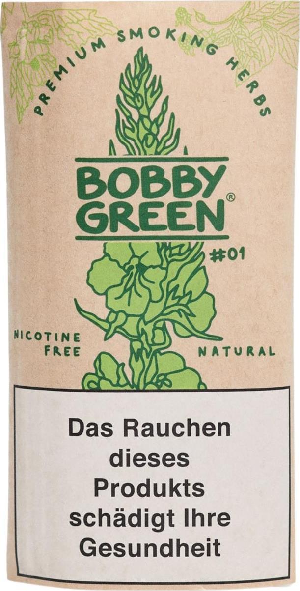 Bobby Green #01 5×20g Pouches nikotinfreier Tabakersatz