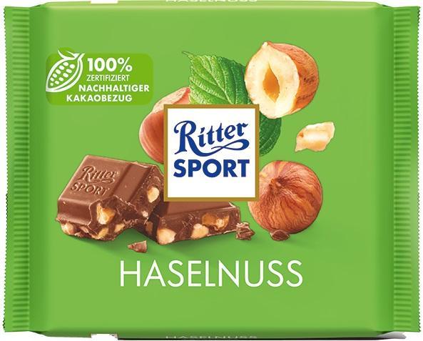 Ritter Sport Haselnuss 100g Tafel