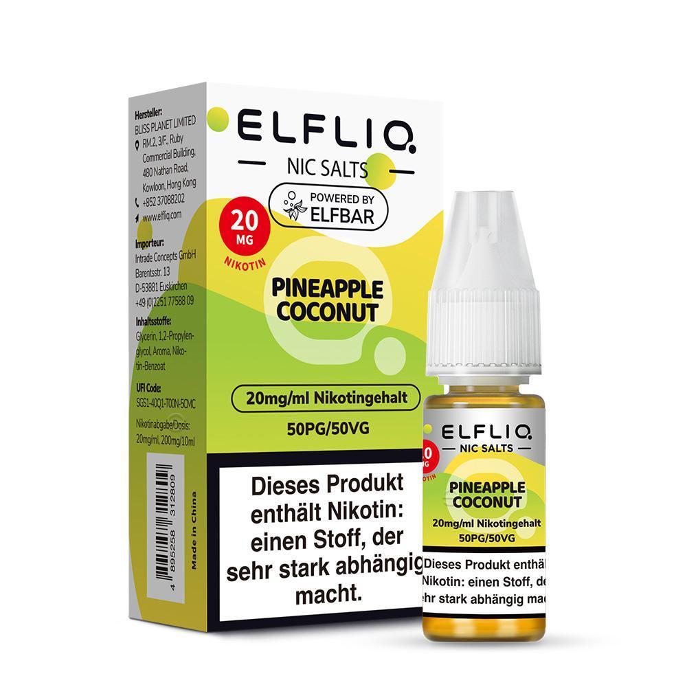 ElfBar ElfLiq Pineapple Coconut 20mg/10 ml - 1x10 Stück