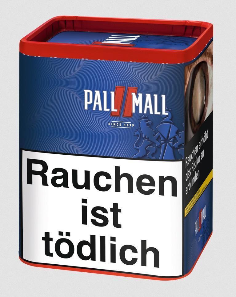 Pall Mall Red XXL 71g Dose á 24,95 EUR
