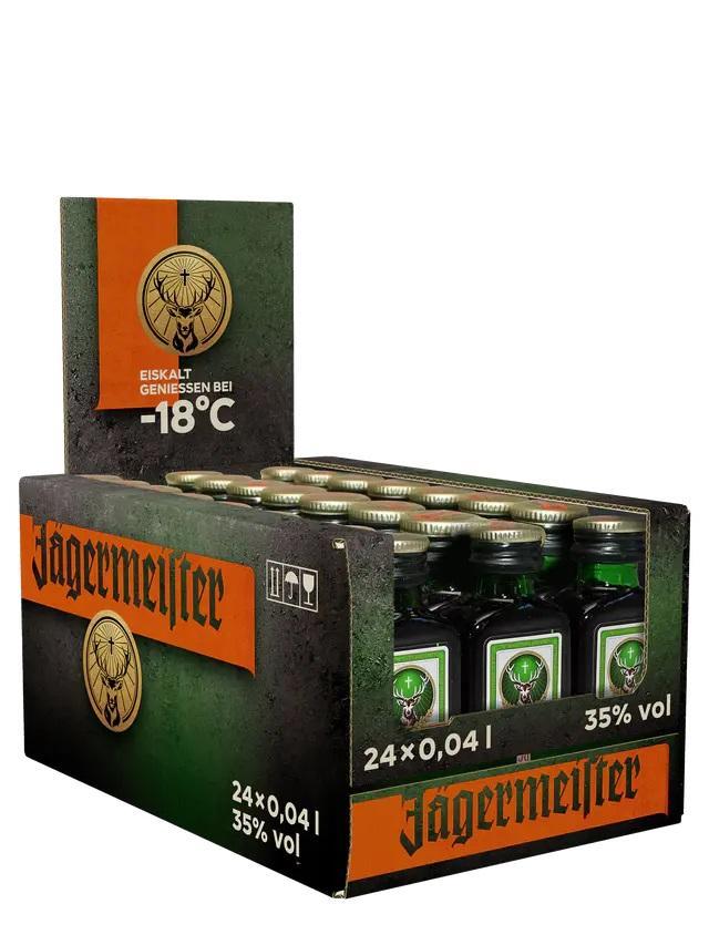Jägermeister 35% - 24 x 0,04l Flasche