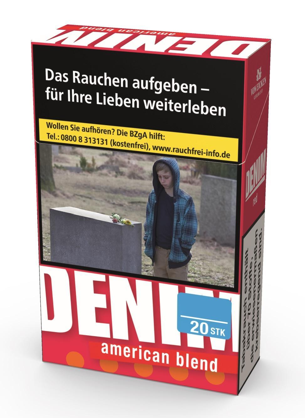 Denim Red 6,50 EUR - 10 x 20 Zigaretten