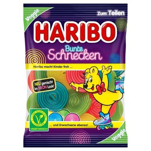 Haribo Frucht Cola Schnecken - 160g Beuetel
