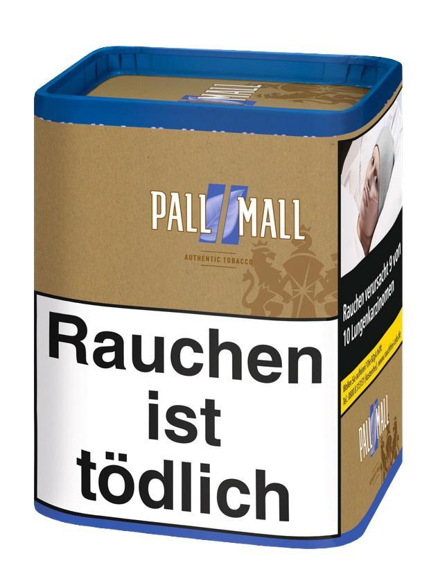 Pall Mall Authentic Tobacco Blue - 71g Dose á 24,95 EUR