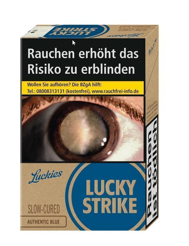 Lucky Strike Authentic Blue 10x20 Zigaretten á 9,40 EUR