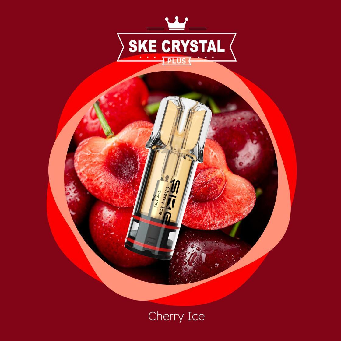 Ske Crystal Bar Plus Pod Cherry Ice 20 mg - 10x2 Stück