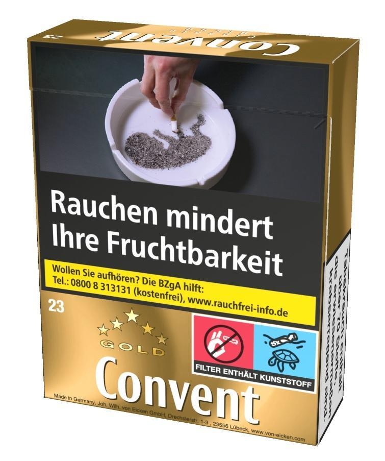 Convent Gold Big Box 7,50 EUR - 8 x 23 Zigaretten