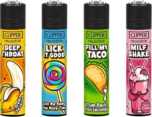 Clipper Slogan 10 - 1x48 Feuerzeuge